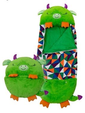 Happy Nappers Green Dragon Sleep Bag